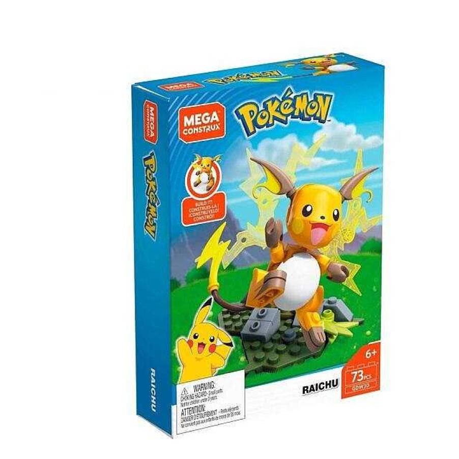 PKM Pokemon Bausteine | Mega Bloks Pokemon Series: Raichu Baustein Set