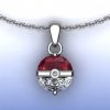 PKM Sommer | Pokemon Pokeball Halskette Mit Anhanger