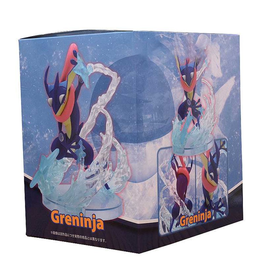 PKM Pokemon Figuren | Greninja Pokemon Quajutsu Sammelfigur Mit Ornamenten