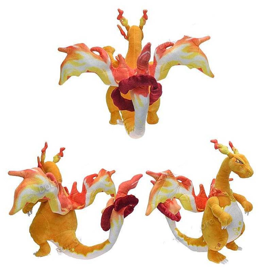 PKM Xxl Pokemon | Gigantamax Glurak Charizard Dynamax Xxl Pokemon Pluschtier (Ca. 35Cm)