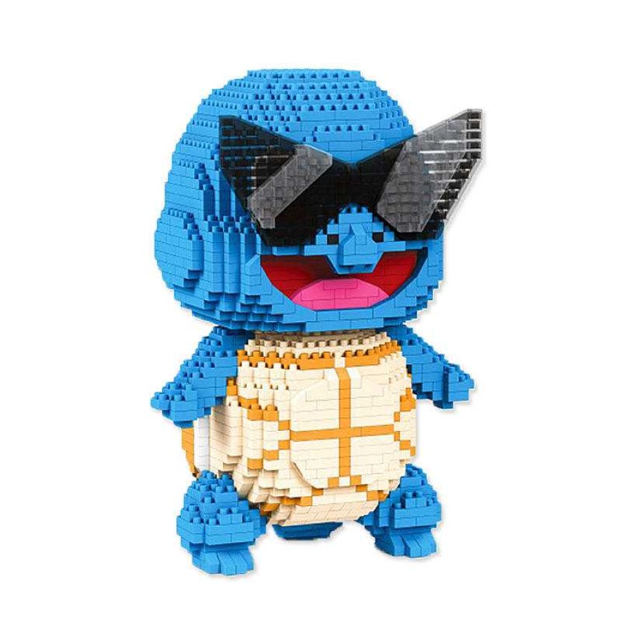 PKM Pokemon Bausteine | Pokemon Squirtle Schiggy Bausteine Figur (Ca. 2100 Bausteine)