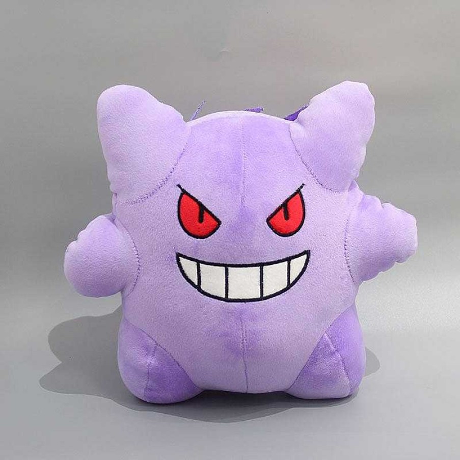 PKM Pokemon Kuscheltiere | 2 In 1 Pokemon Pluschtier Und Nackenhornchen Gengar