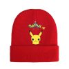 PKM Herbst & Winter | Pokemon Mutzen Im Roten Winter Look - Viele Motive