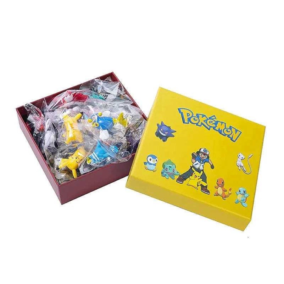 PKM Pokemon Spielzeug | Pokemon Figuren Sets (4-6Cm) Mit 10, 20, 30, 40 Oder 50 Figuren