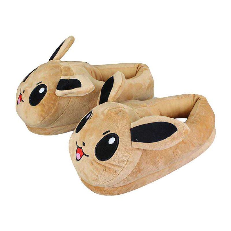 PKM Herbst & Winter | Evoli Eevee Flauschige Plusch Hausschuhe Slipper