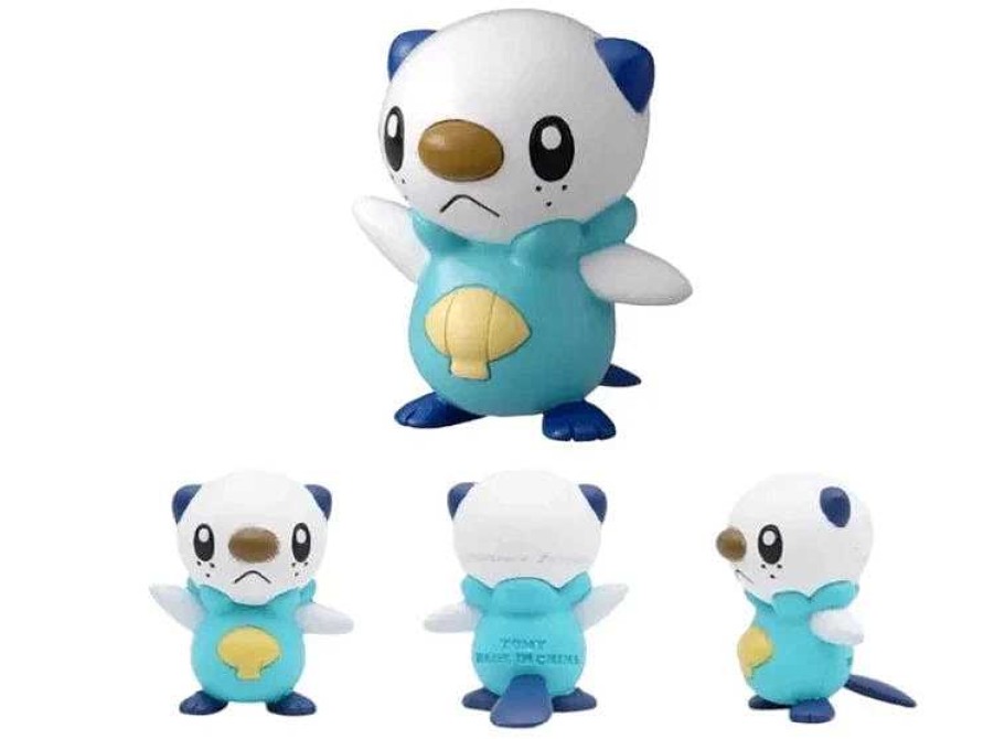 PKM Pokemon Figuren | Ottaro Oshawott Serie: Auto Oder Ottaro Figur