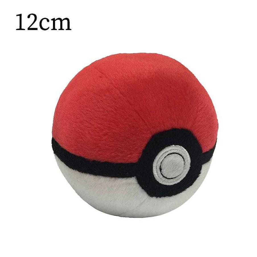 PKM Pokeball & Pokeballe | Pokemon Plusch Balle (4 Stk.) Master Ball Super Ball Great Ball Ultra Ball (Ca. 12Cm)