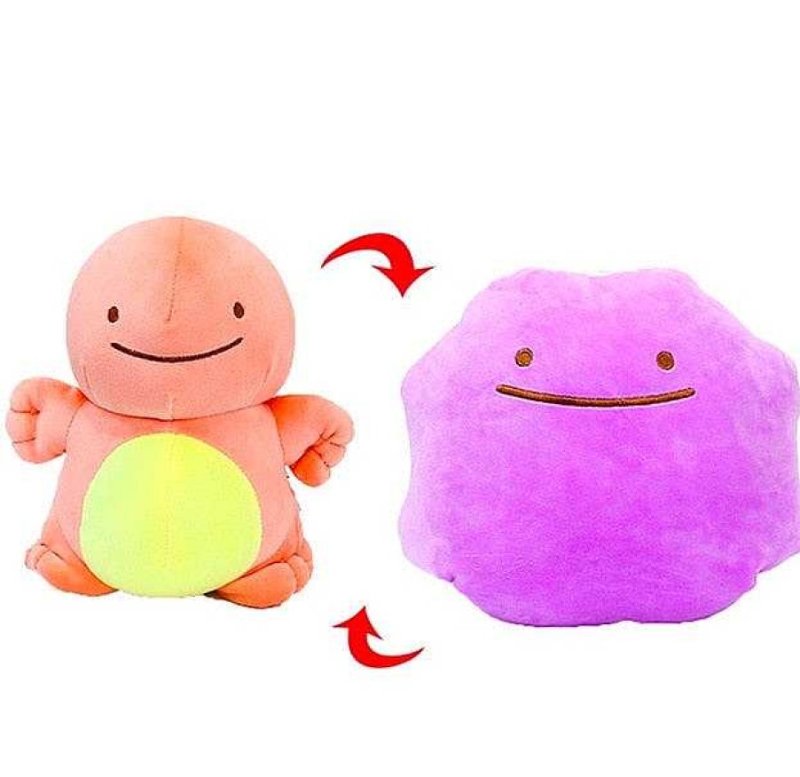 PKM Pokemon Kuscheltiere | Ditto Plusch Transform Pokemon Stofftier Kuscheltier