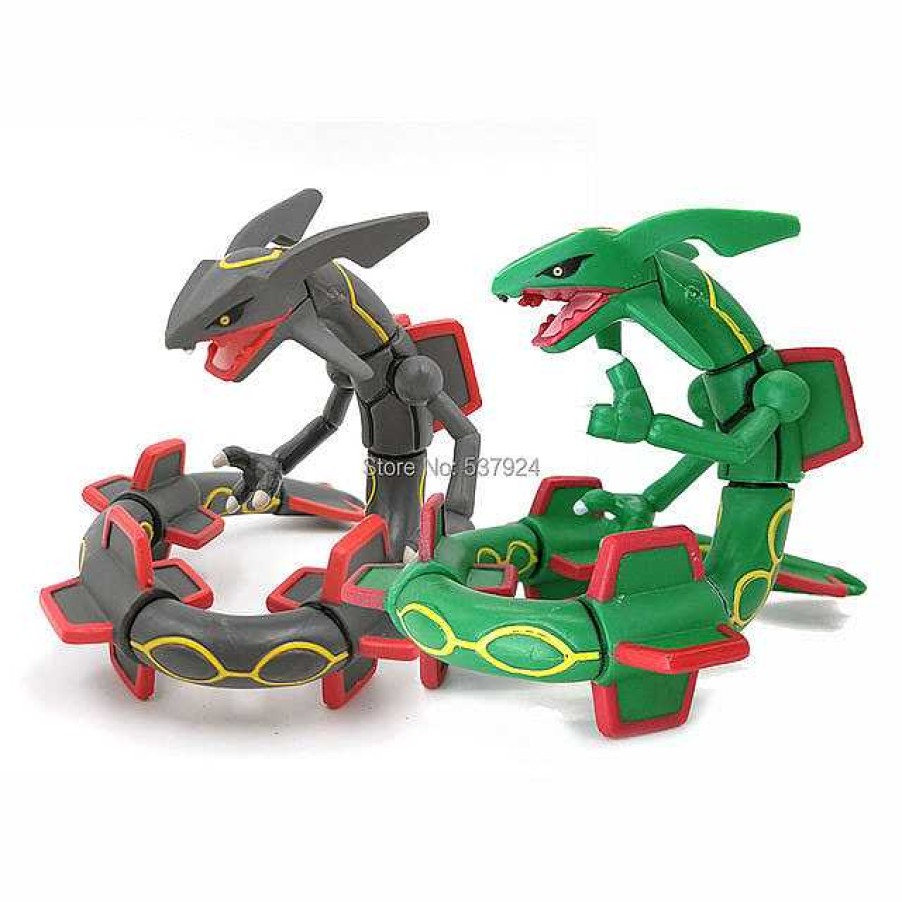 PKM Pokemon Figuren | Rayquaza Pokemon Spielfigur (Ca. 6.5-7Cm)