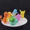 PKM Pokemon Figuren | 6Er Set Pokemon Figuren: Pikachu, Pummeluff, Schiggy, Bisasam, Enton Und Glumanda