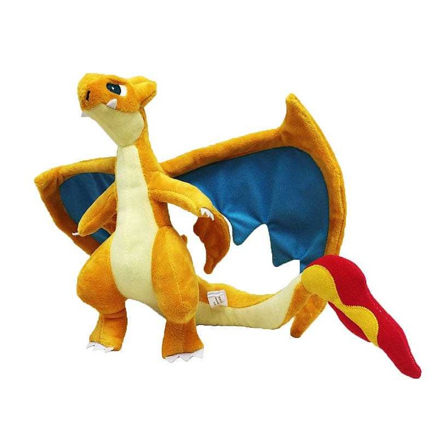 PKM Pokemon Unite | Mega Charizard / Glurak Pluschtier Figur (Ca. 23Cm)