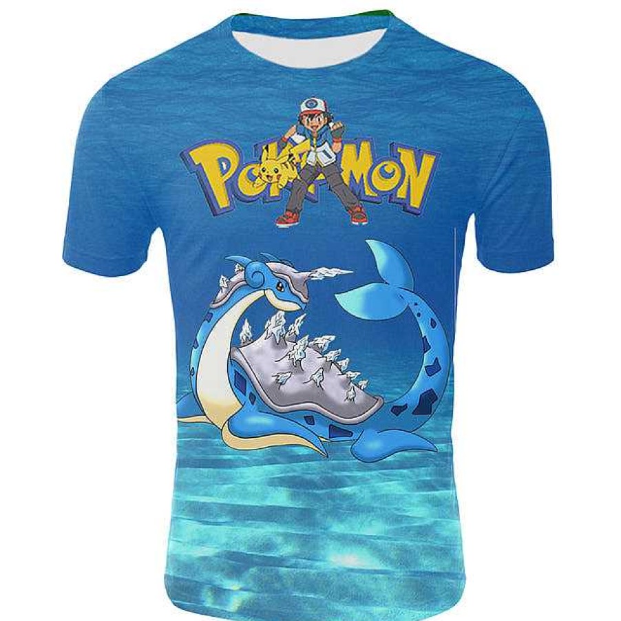 PKM Sommer | Kinder T Shirts Pokemon Und Pikachu Motive