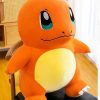 PKM Pokemon Kuscheltiere | Extragrose Xxl Glumanda Stofftiere (Ca. 75Cm Oder 90Cm)