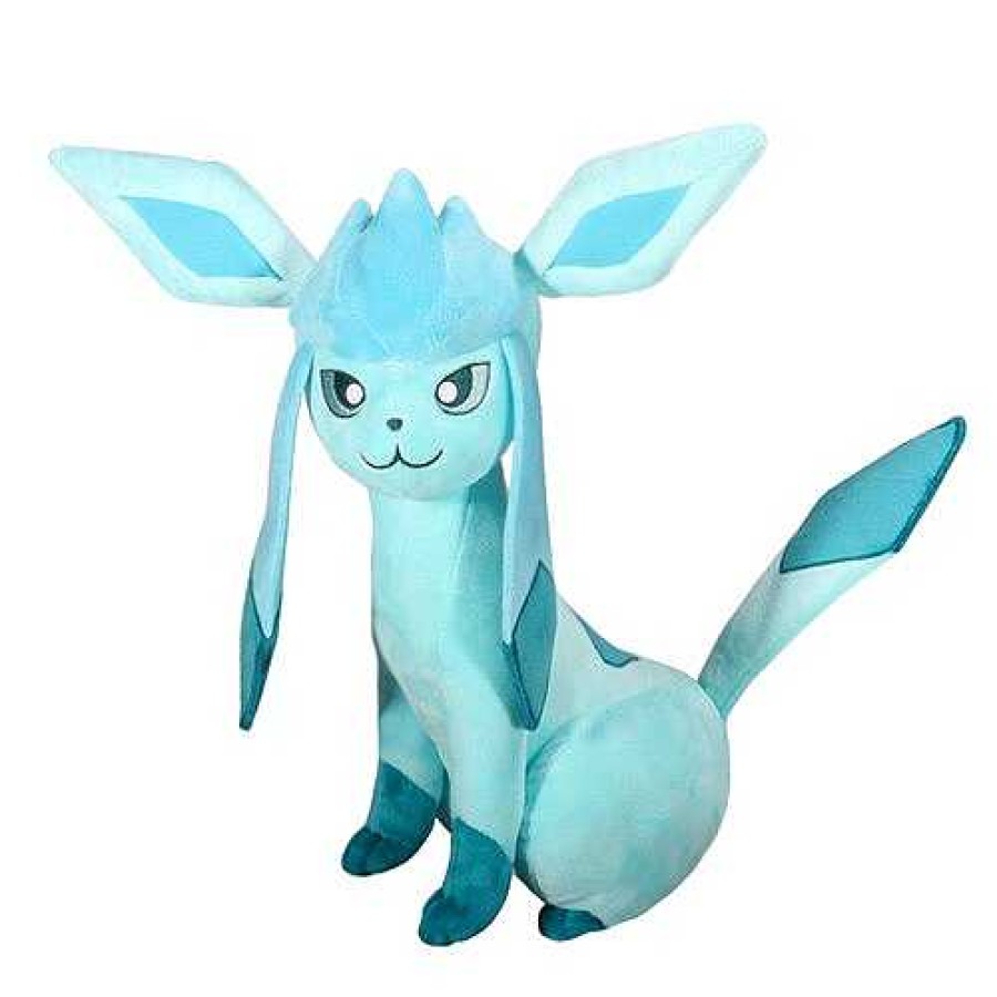 PKM Pokemon Kuscheltiere | Glaziola / Glaceon Im Neuen Look - Pokemon Kuscheltier (Ca. 30Cm)