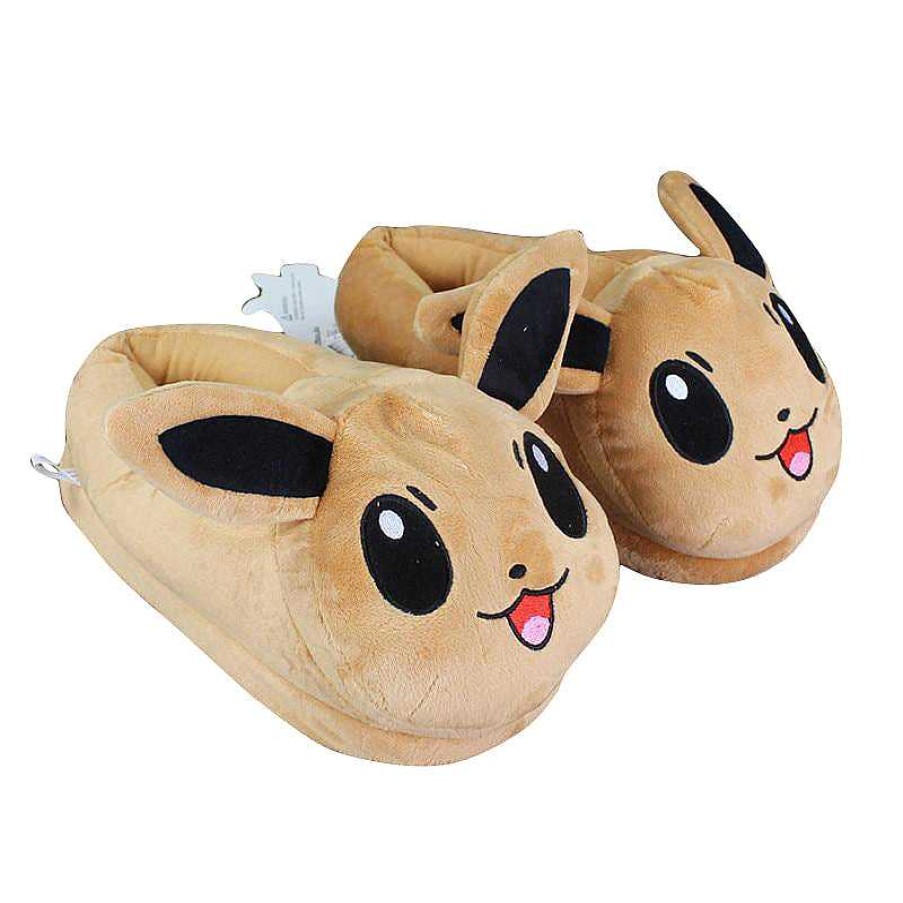 PKM Herbst & Winter | Evoli Eevee Flauschige Plusch Hausschuhe Slipper