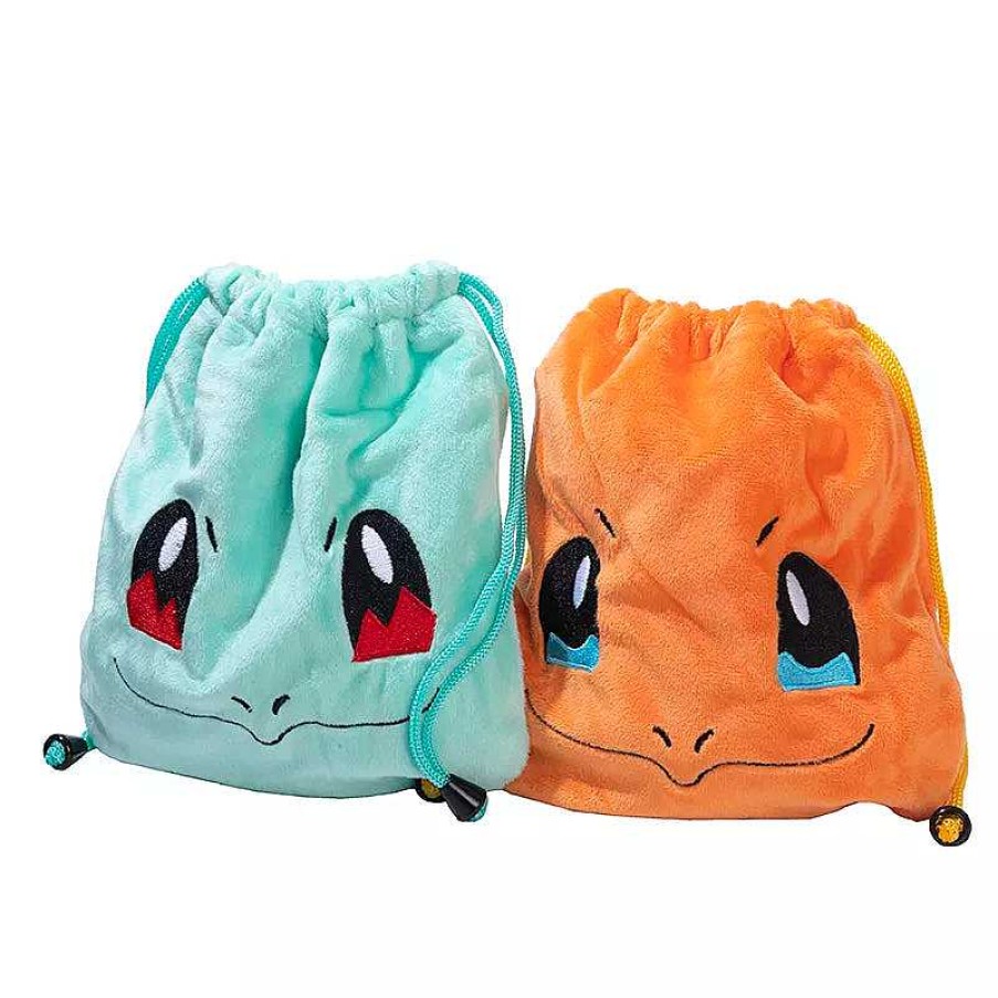 PKM Sonstiges Merchandise | Plusch Tasche Mit Kordel In Pokemon Motiven