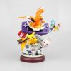 PKM Pokemon Figuren | Pokemon Pikachu Glurak / Charizard Gameboy Statue (18.5Cm)