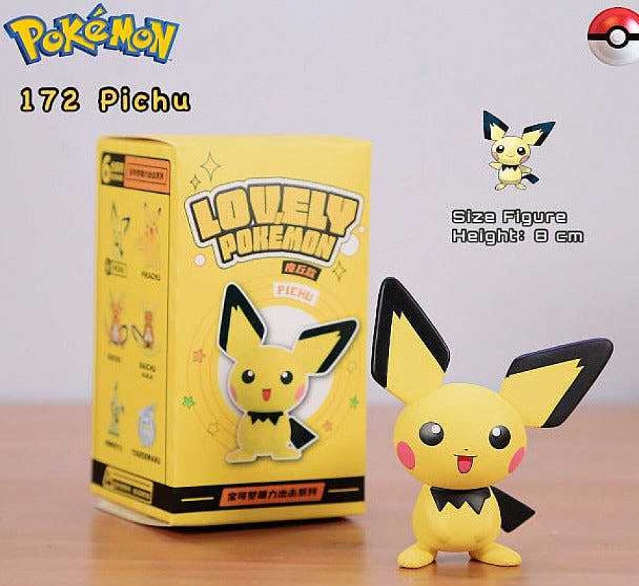 PKM Pokemon Figuren | Suse Pokemon Pikachu Sammel Figuren (Ca. 6-8Cm)