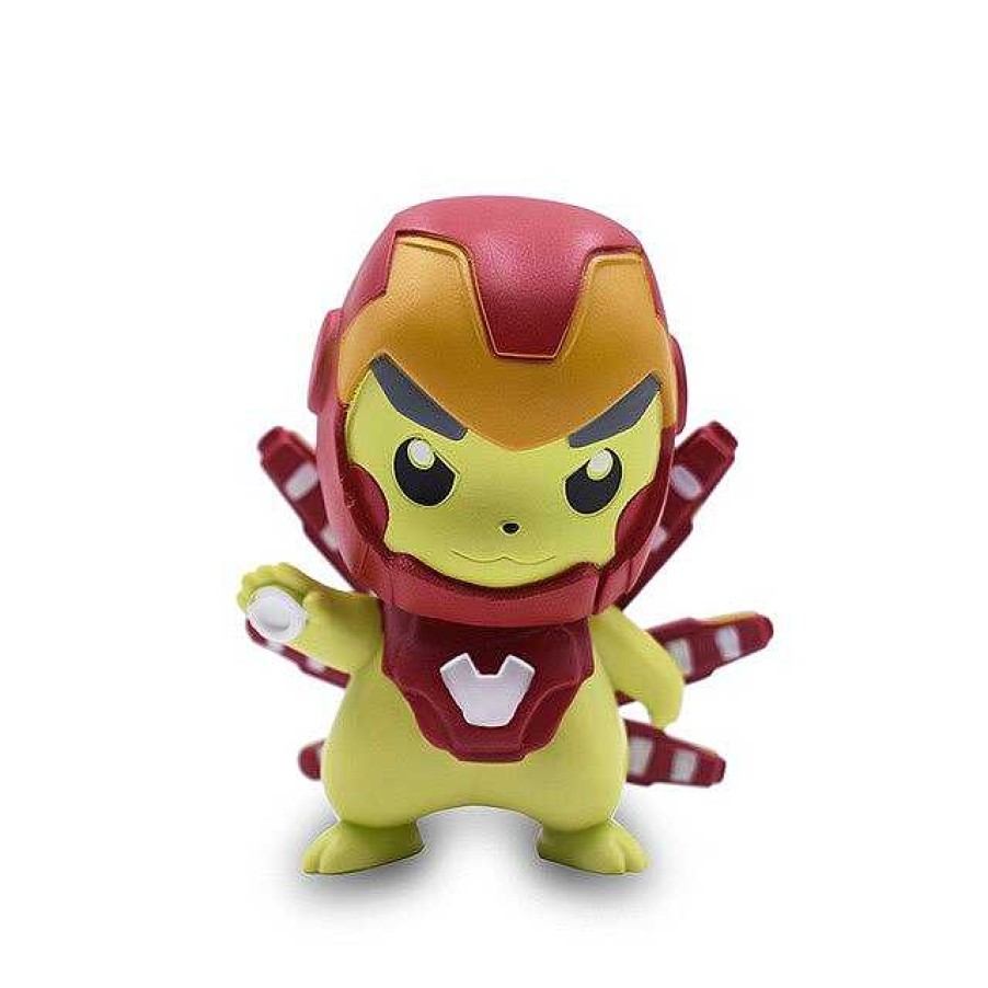 PKM Pokemon Figuren | Pikachu Cosplay Iron Man, Thor, Captain America, Hulk Etc. Figuren (Ca. 10Cm)