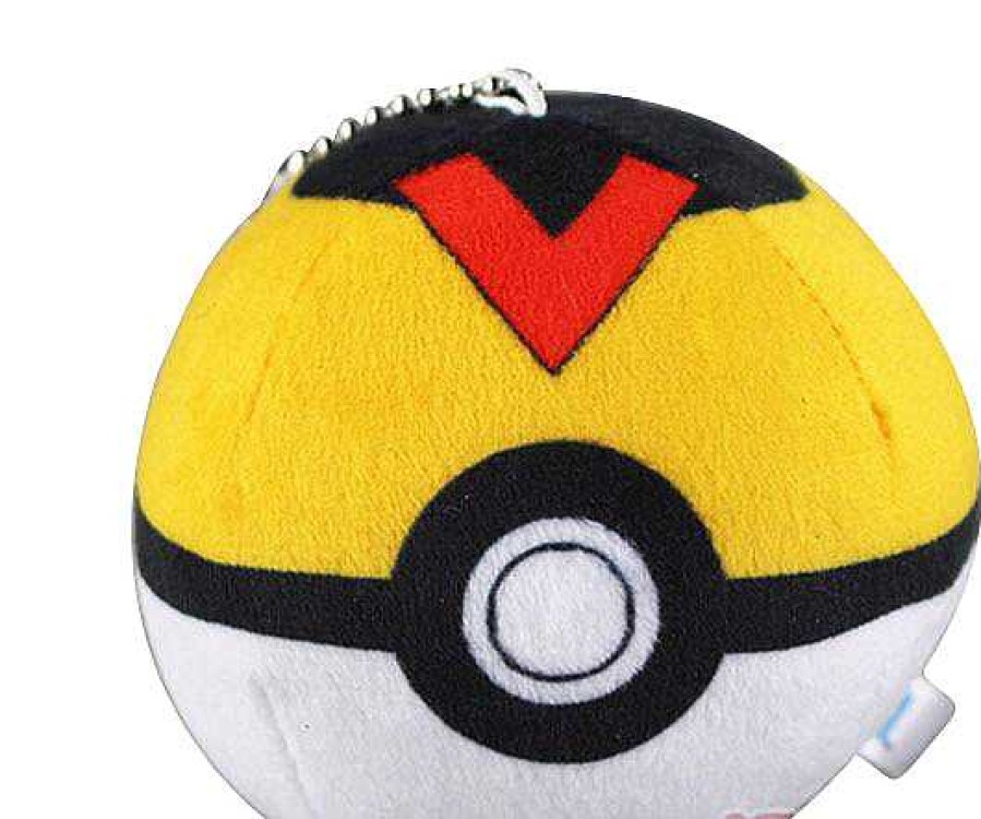 PKM Pokemon Kuscheltiere | 10 Stk. Pokeball Plusch Set (Ca. 7Cm)