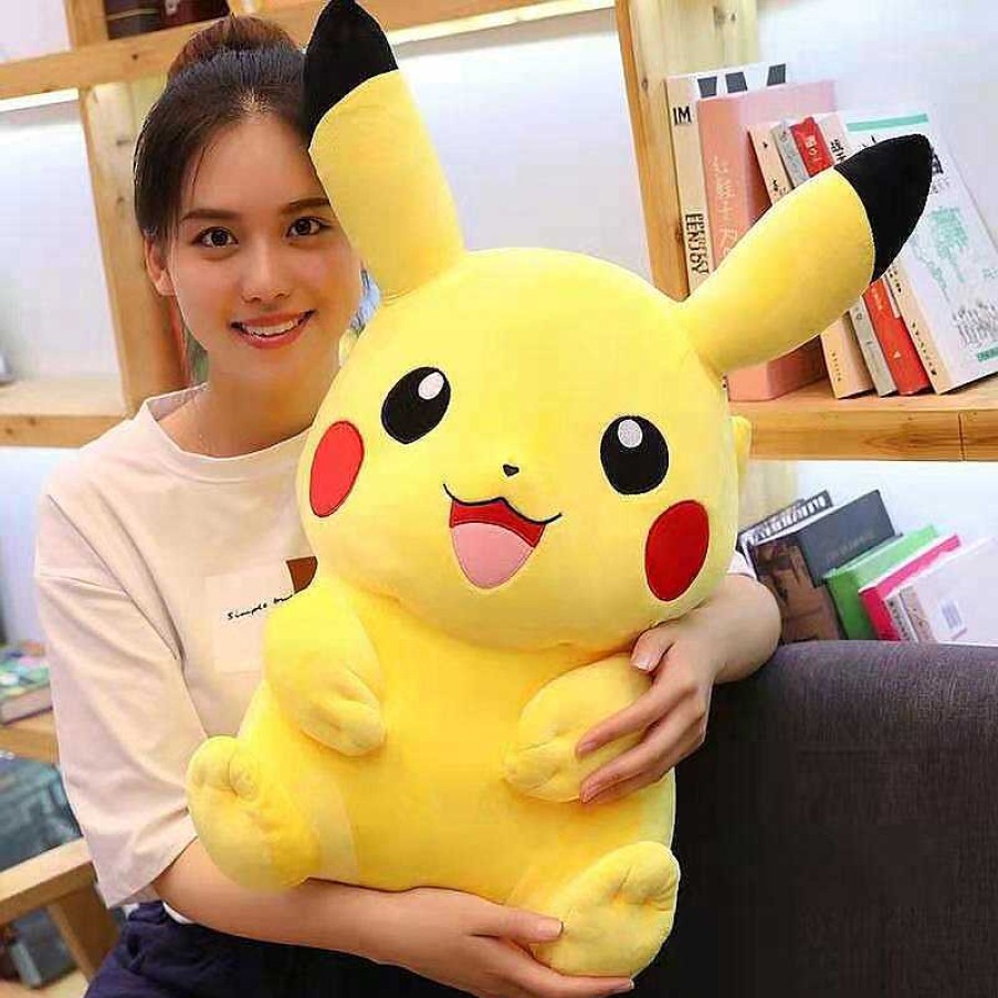 PKM Pokemon Kuscheltiere | Xxl Pikachu Kuscheltier (Ca. 60Cm)