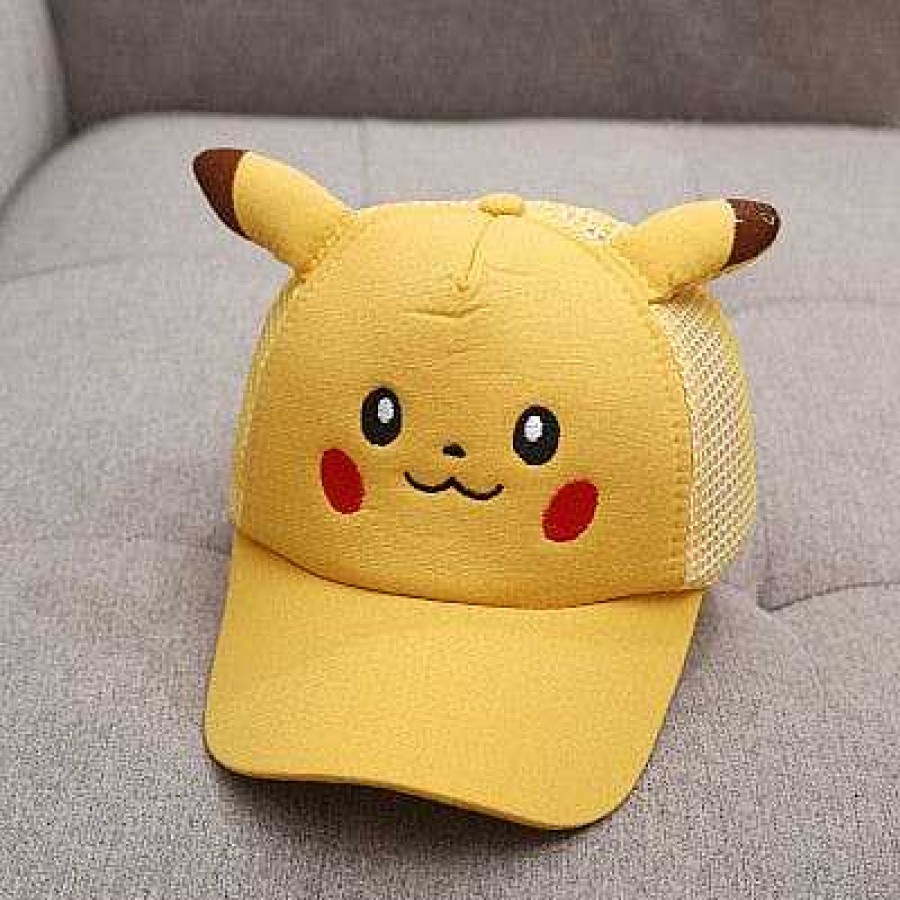 PKM Pokemon Mutzen & Caps | Pokemon Pikachu Kinder Mutzen Baseball Cap (4-8 Jahre)