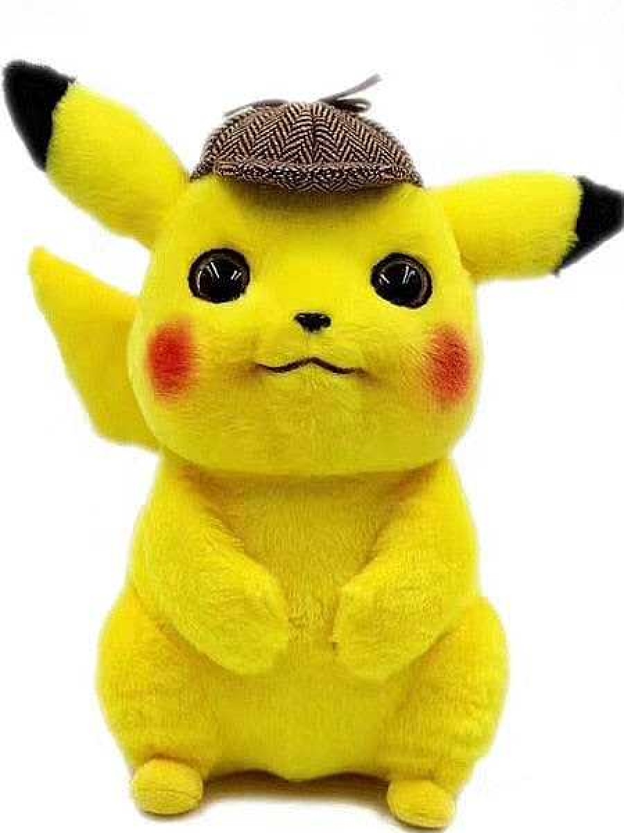 PKM Detektiv Pikachu | Meisterdetektiv Pikachu Kuscheltier 20Cm