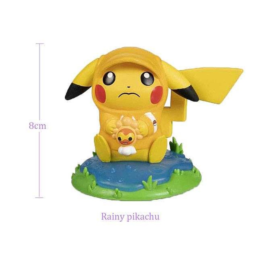 PKM Pokemon Figuren | Rainy Day Pikachu Pokemon Figur