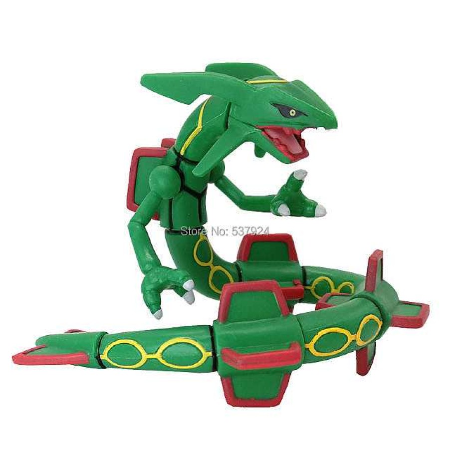 PKM Pokemon Figuren | Rayquaza Pokemon Spielfigur (Ca. 6.5-7Cm)