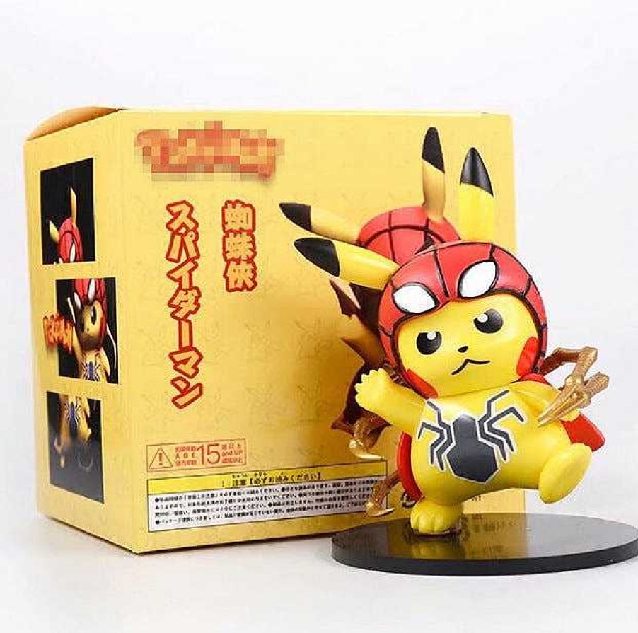 PKM Pokemon Figuren | Pikachu Cosplay Avengers Figuren - Iron Man, Thor, Captain American Etc.