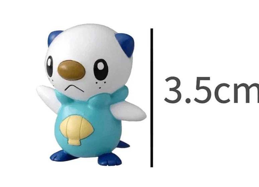 PKM Pokemon Figuren | Ottaro Oshawott Serie: Auto Oder Ottaro Figur