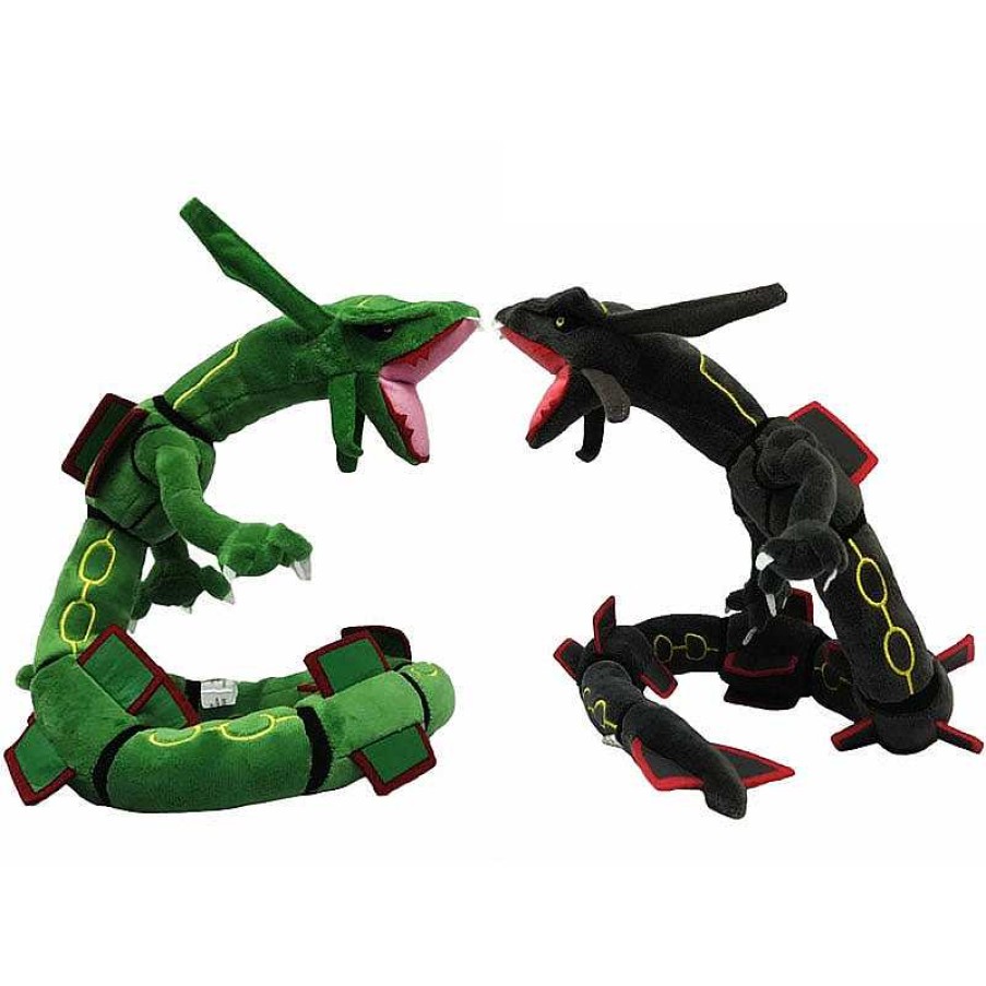 PKM Pokemon Kuscheltiere | Gruner Oder Schwarzer Rayquaza Plusch Pokemon (Ca. 75Cm)