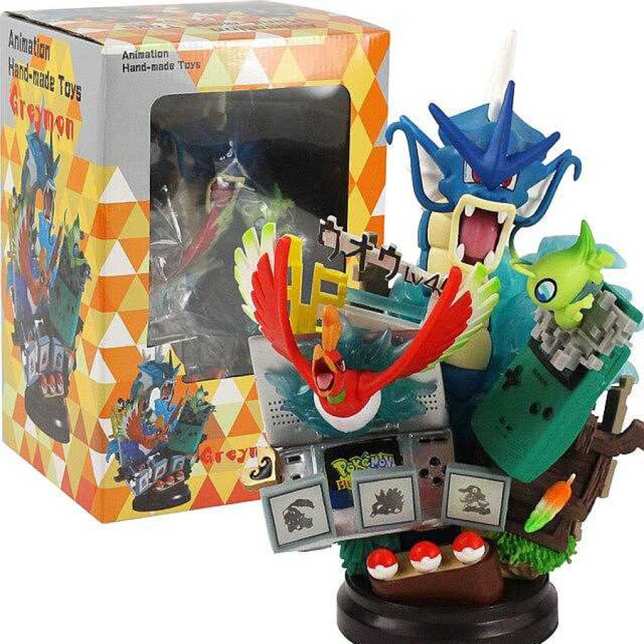 PKM Pokemon Figuren | Garados Gyarados Sammel Figur Pokemon Statue