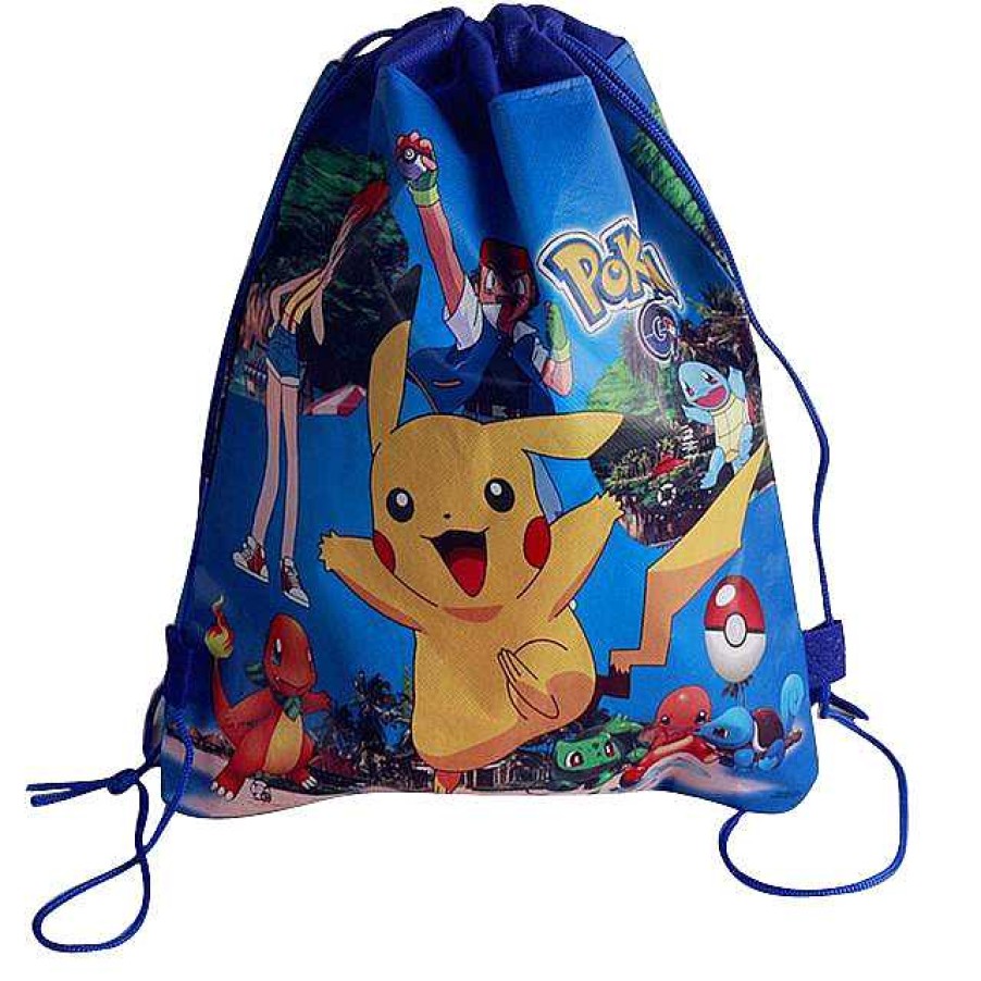 PKM Rucksacke & Taschen | Pokemon Tasche / Turnbeutel Fur Kinder (Ca. 34X27Cm)