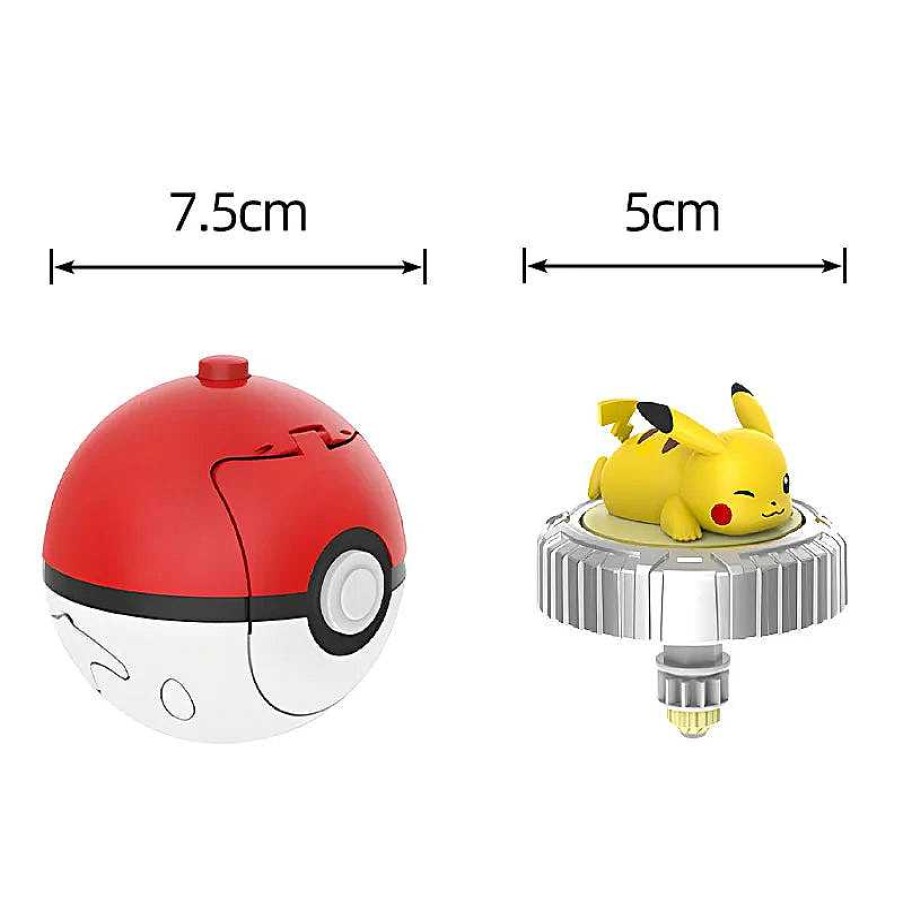 PKM Pokemon Figuren | Pokemon Ball Spinning Spielzeug Pokeball Mit Figur