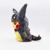 PKM Pokemon Kuscheltiere | Pikachu Rayquaza Cosplay Grun Oder Schwarz (Ca. 20Cm)