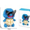 PKM Pokemon Bausteine | Pokemon Squirtle Schiggy Bausteine Figur (Ca. 2100 Bausteine)