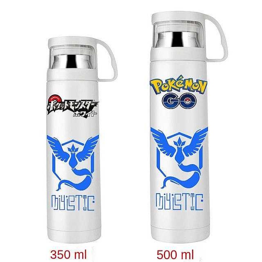 PKM Sommer | Pokemon Thermoskanne Wasserflasche In Vielen Motiven (350Ml Oder 500Ml)