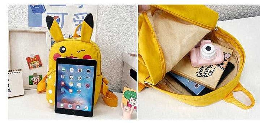 PKM Rucksacke & Taschen | Pokemon Pikachu Rucksack Mit Lustigen Punkten