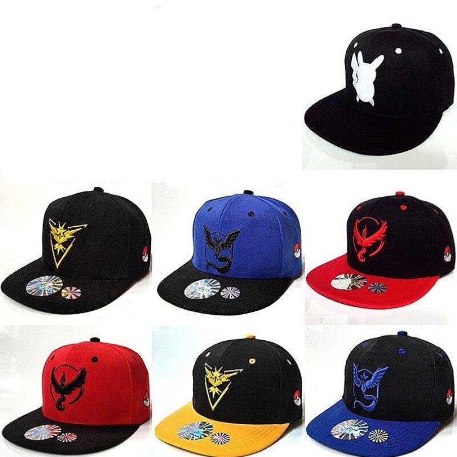 PKM Pokemon Mutzen & Caps | Pokemon Go Team Instinct, Team Mystic, Team Valor Mutze, Baseball Caps