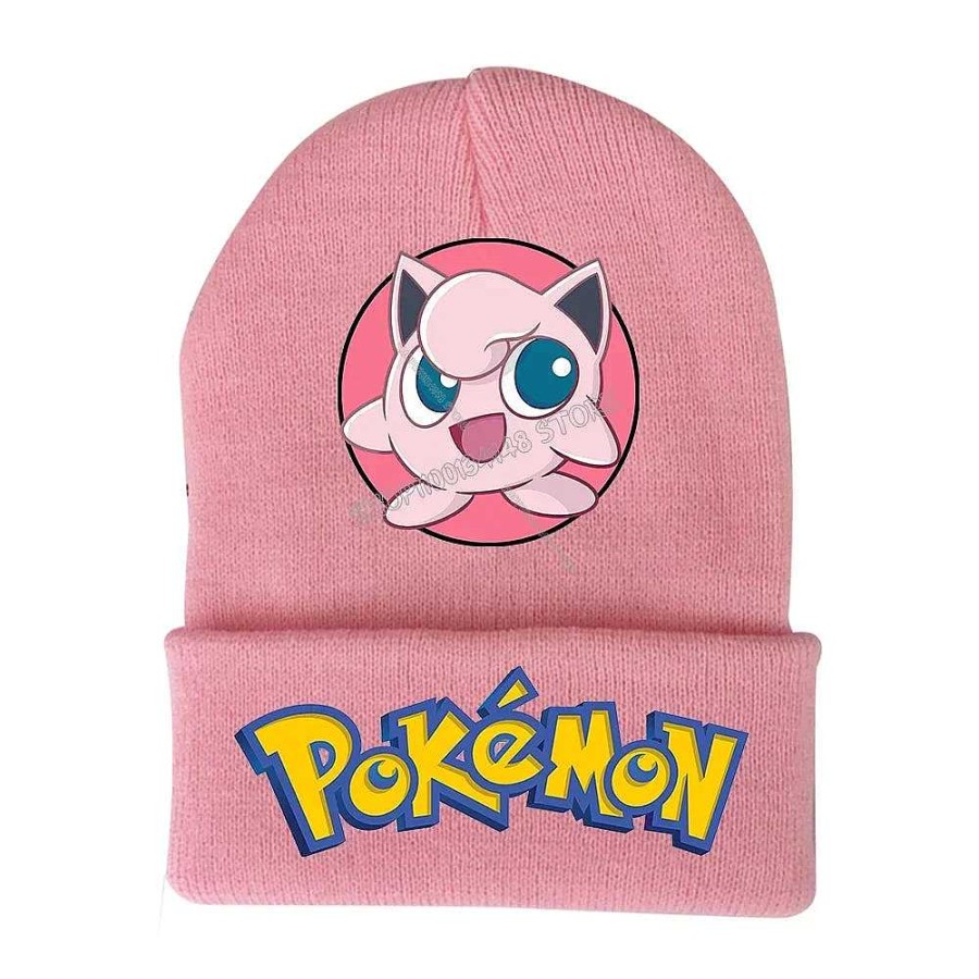 PKM Pokemon Mutzen & Caps | Bunte Pokemon Winter Mutzen Fur Kinder Oder Erwachsene