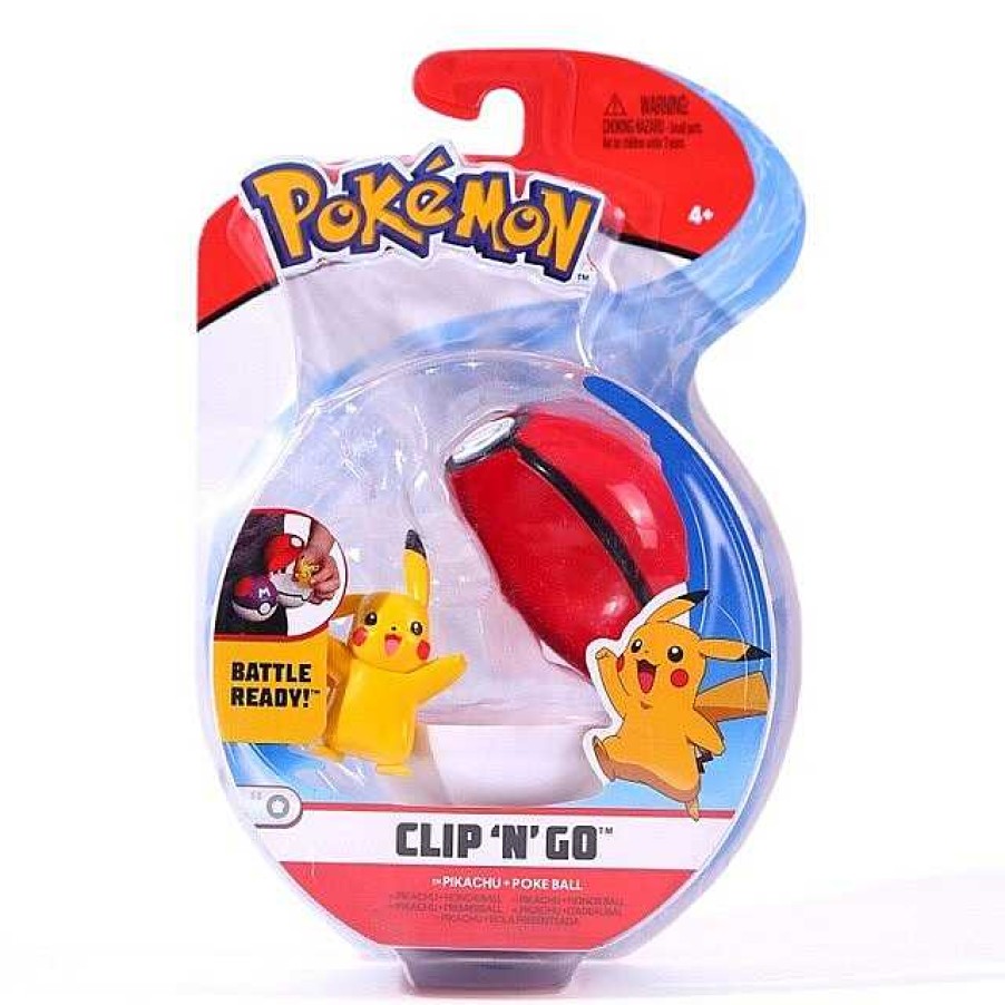 PKM Pokemon Spielzeug | Pokemon Figur Mit Pokeball Clip N Go Spielzeug