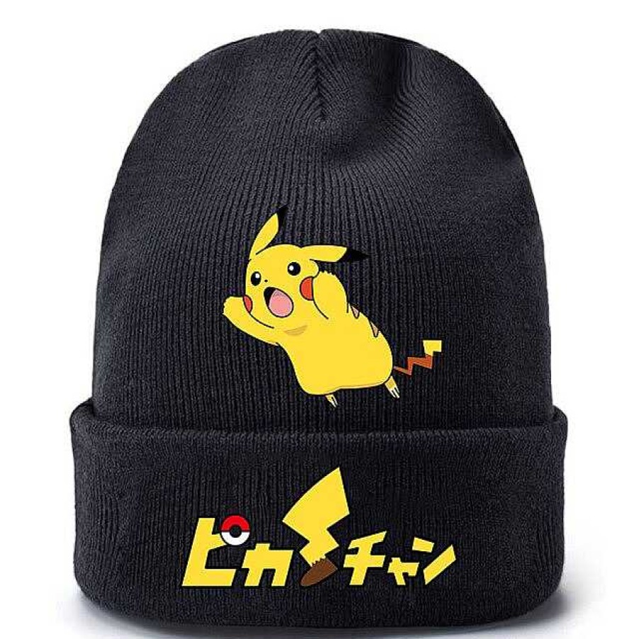 PKM Pokemon Mutzen & Caps | Pokemon Pikachu Winter Beanie Mutze Fur Die Kalte Jahreszeit