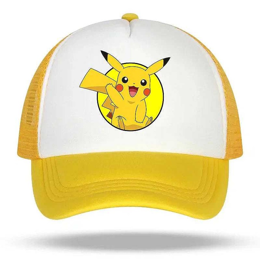 PKM Pokemon Mutzen & Caps | Coole Sommer Baseball Caps Mit Pikachu Und Pokemon Motiven