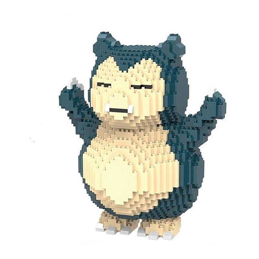 PKM Pokemon Bausteine | Relaxo / Snorlax Baustein Set