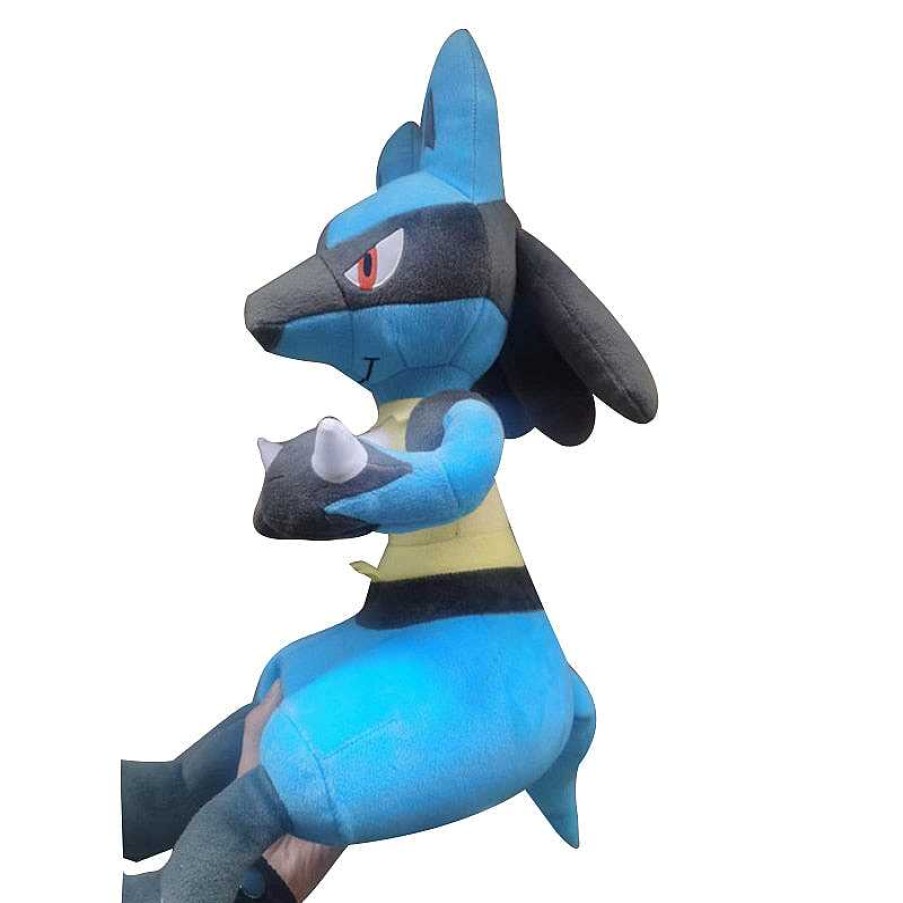 PKM Xxl Pokemon | Sitzender Xxl Lucario Plusch Puppe Pokemon (Ca. 48Cm)