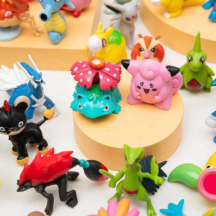 PKM Pokemon Figuren | 20 Grose (Ca. 4-6Cm) Pokemon Figuren In Geschenkbox