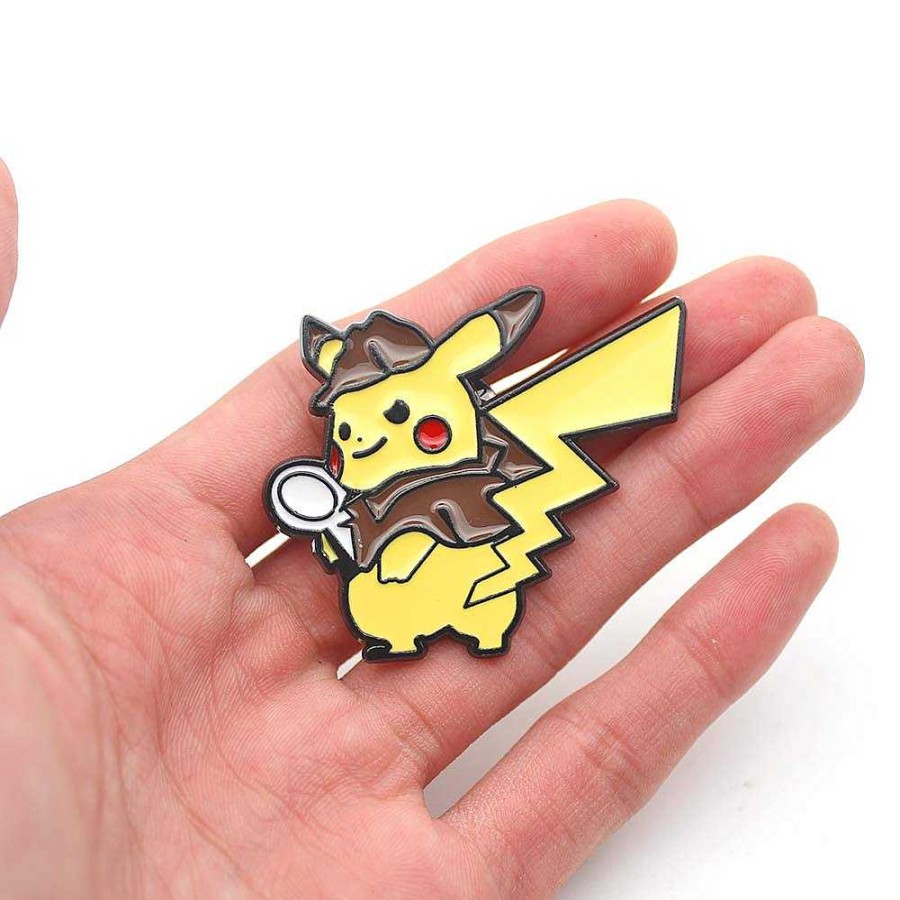 PKM Sonstiges Merchandise | Detektiv Pikachu Anstecker