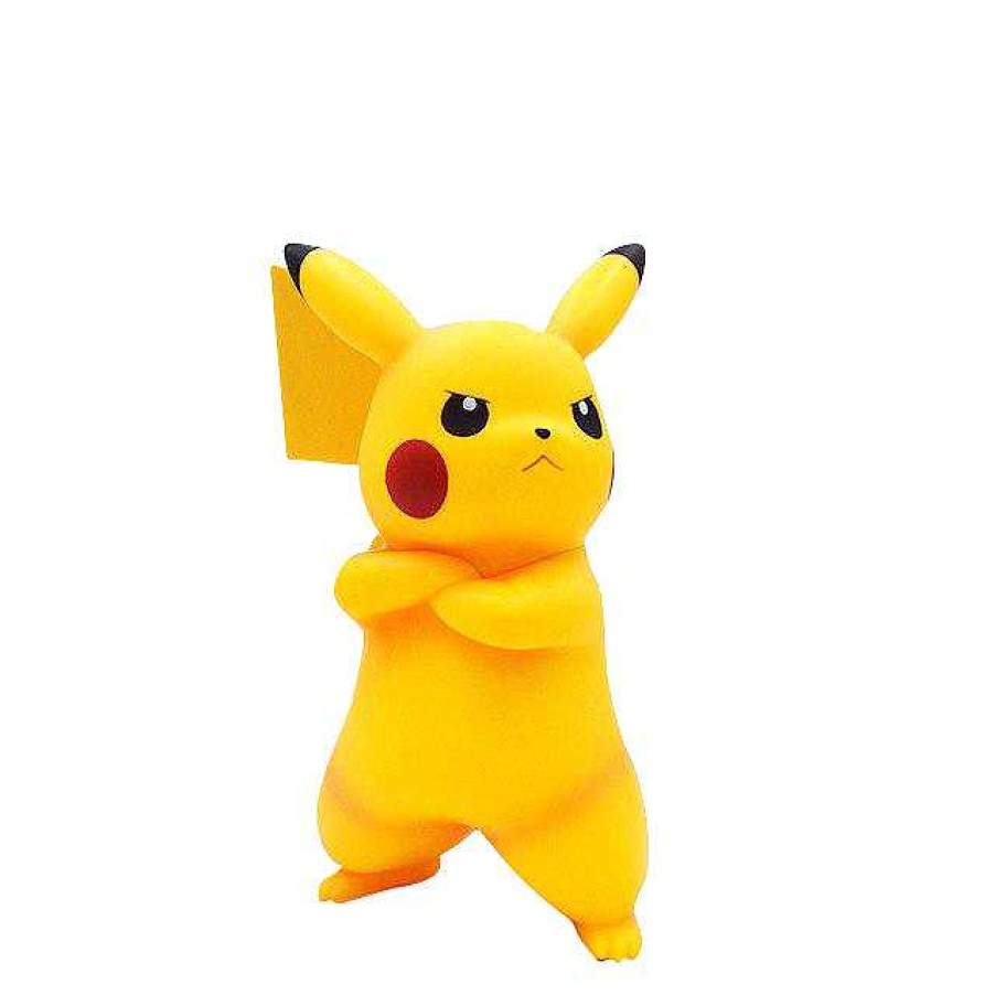 PKM Pokemon Figuren | Pikachu Angry Face Action Figur (Ca. 18Cm)