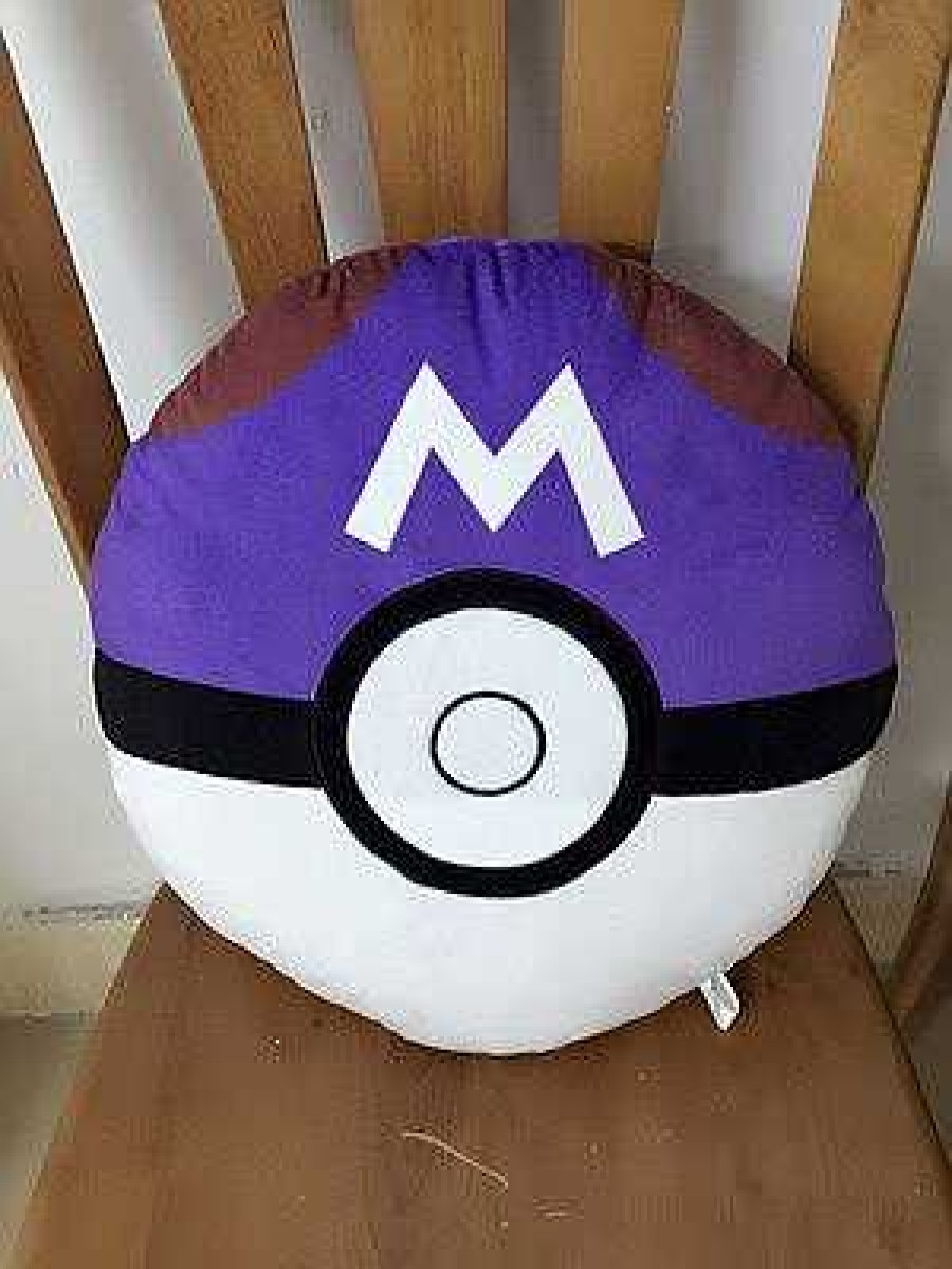 PKM Pokemon Kuscheltiere | Groses Plusch Pokeball Kissen Ca. 40X40Cm